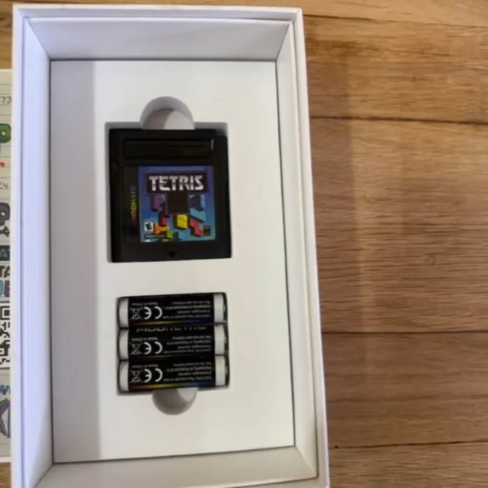 ModRetro Chromatic 1st Edition Leaf Green Sapphire Screen + Tetris Boxed